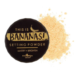 Polvo suelto banana de Italia Deluxe en su envase