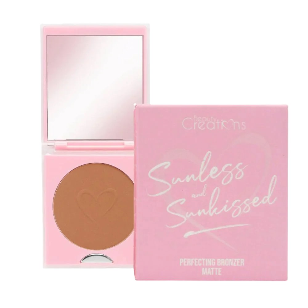 Bronzer mate Beauty Creations tono 100 Degrees en su estuche