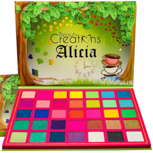 Paleta de sombras Beauty Creations Alicia de 35 colores