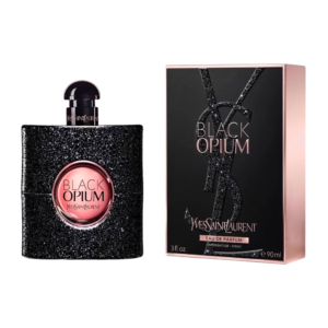 Frasco de Yves Saint Laurent Black Opium Eau de Parfum 90 ml