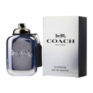 Frasco de Coach Platinum Eau de Parfum 100 ml
