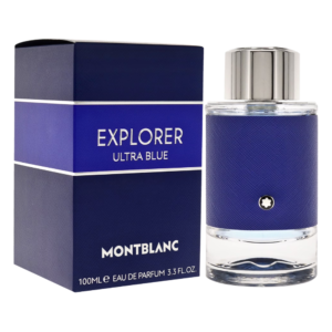 Frasco de Montblanc Explorer Ultra Blue Eau de Parfum 100 ml