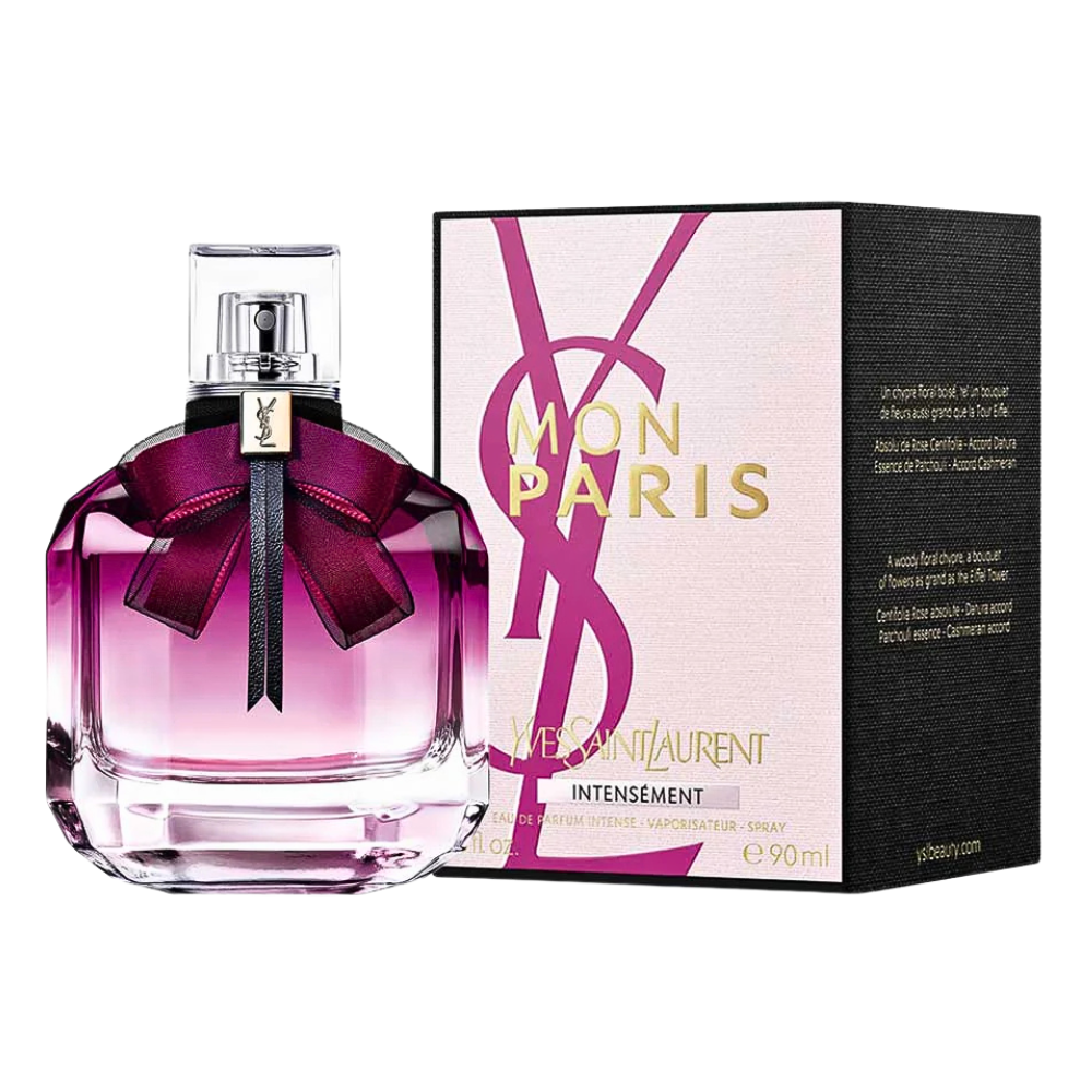 Frasco de Yves Saint Laurent Mon Paris Intensément Eau de Parfum 90 ml