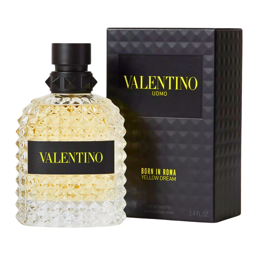 Frasco de Valentino Uomo Born in Roma Yellow Dream Eau de Toilette 100 ml