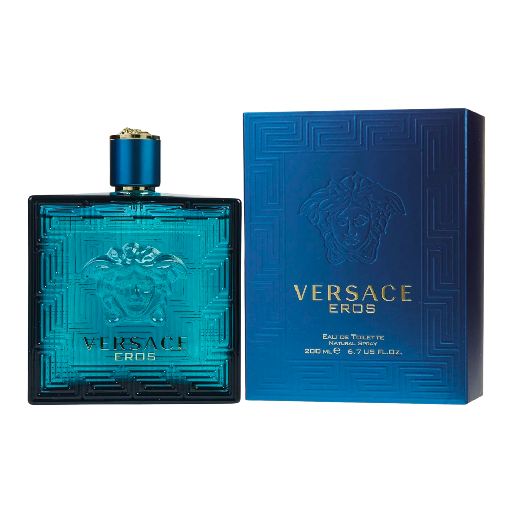 Frasco de Versace Eros Eau de Toilette 200 ml