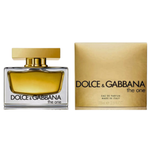 Frasco de Dolce & Gabbana The One for Women Eau de Parfum 75 ml
