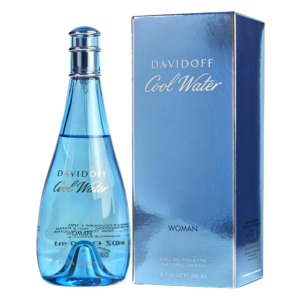 Frasco de Davidoff Cool Water Woman Eau de Toilette 200 ml