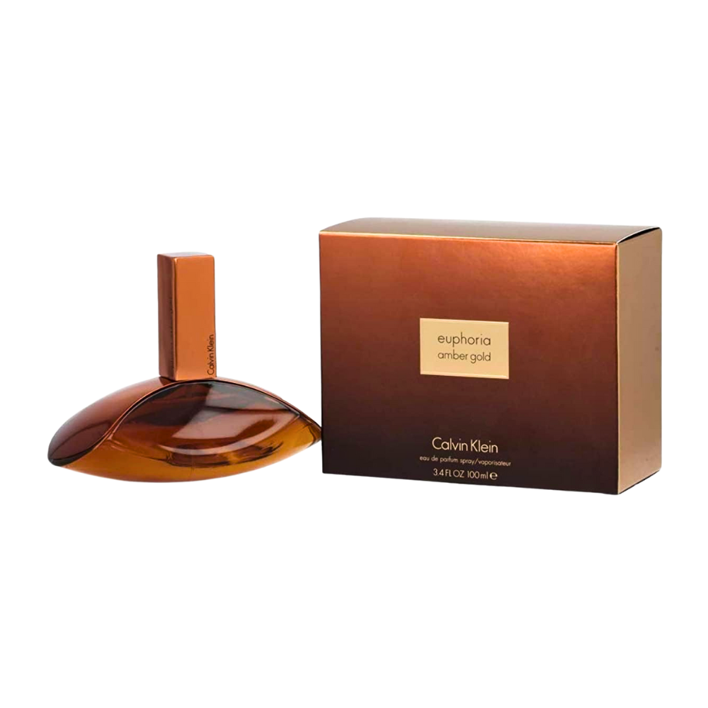 Frasco de Calvin Klein Euphoria Amber Gold Eau de Parfum 100 ml