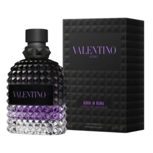 Frasco de Valentino Uomo Born in Roma Purple Melancholia Eau de Toilette 100 ml