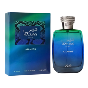 Frasco de Rasasi Hawas Atlantis for Him Eau de Parfum 100 ml