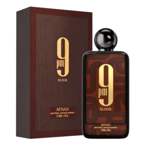 Frasco de Afnan 9PM Elixir Parfum 100 ml