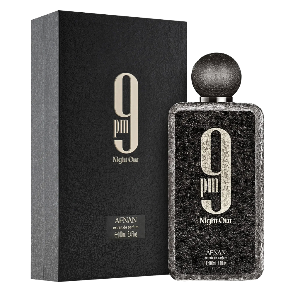 Frasco de Afnan 9PM Night Out Extrait Eau de Parfum 100 ml