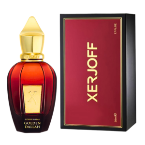 Frasco de Xerjoff Golden Dallah Parfum 50 ml