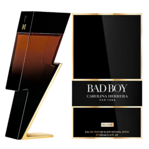 Frasco de Carolina Herrera Bad Boy Elixir Eau de Parfum 100 ml
