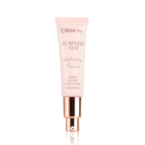 Prebase hidratante Beauty Creations Flawless Stay en su envase