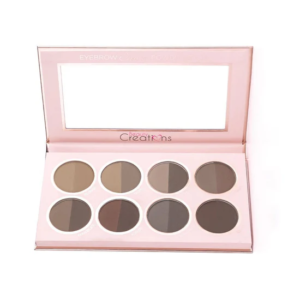 Paleta de sombras para cejas Beauty Creations con ocho tonos
