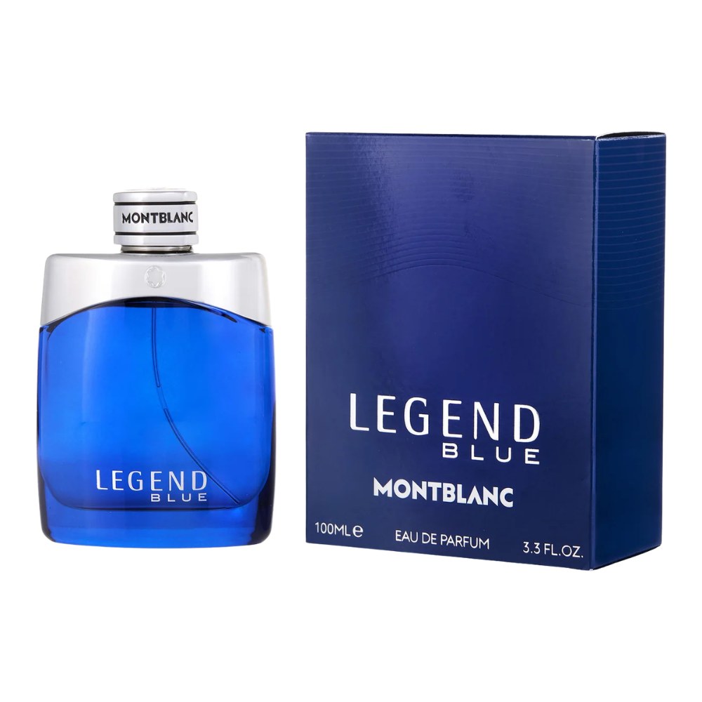 Frasco de Montblanc Legend Blue Eau de Toilette 100 ml