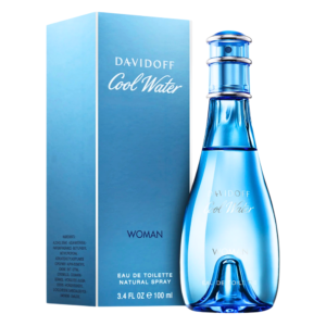 Frasco de Davidoff Cool Water For Women Eau de Toilette 100 ml