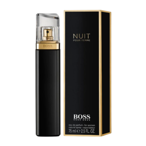 Frasco de Hugo Boss Nuit Pour Femme Eau de Parfum 75 ml