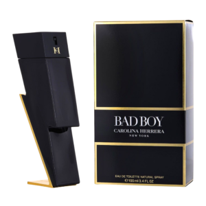 Frasco de Carolina Herrera Bad Boy Eau de Toilette 100 ml