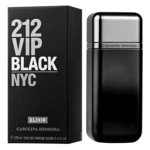 Frasco de Carolina Herrera 212 VIP Black Elixir Eau de Parfum 100 ml