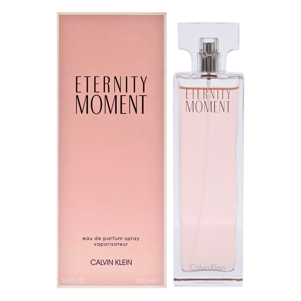 Frasco de Calvin Klein Eternity Moment Eau de Parfum 100 ml
