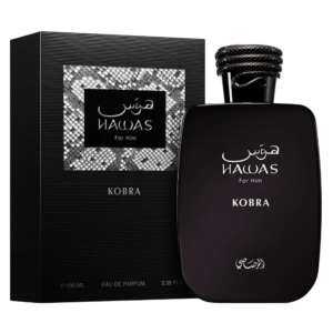 Frasco de Rasasi Hawas Kobra Eau de Parfum 100 ml