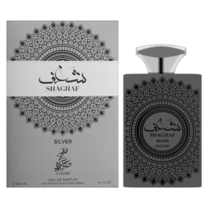 Frasco de Sahari Shaghaf Silver Eau de Parfum 100 ml