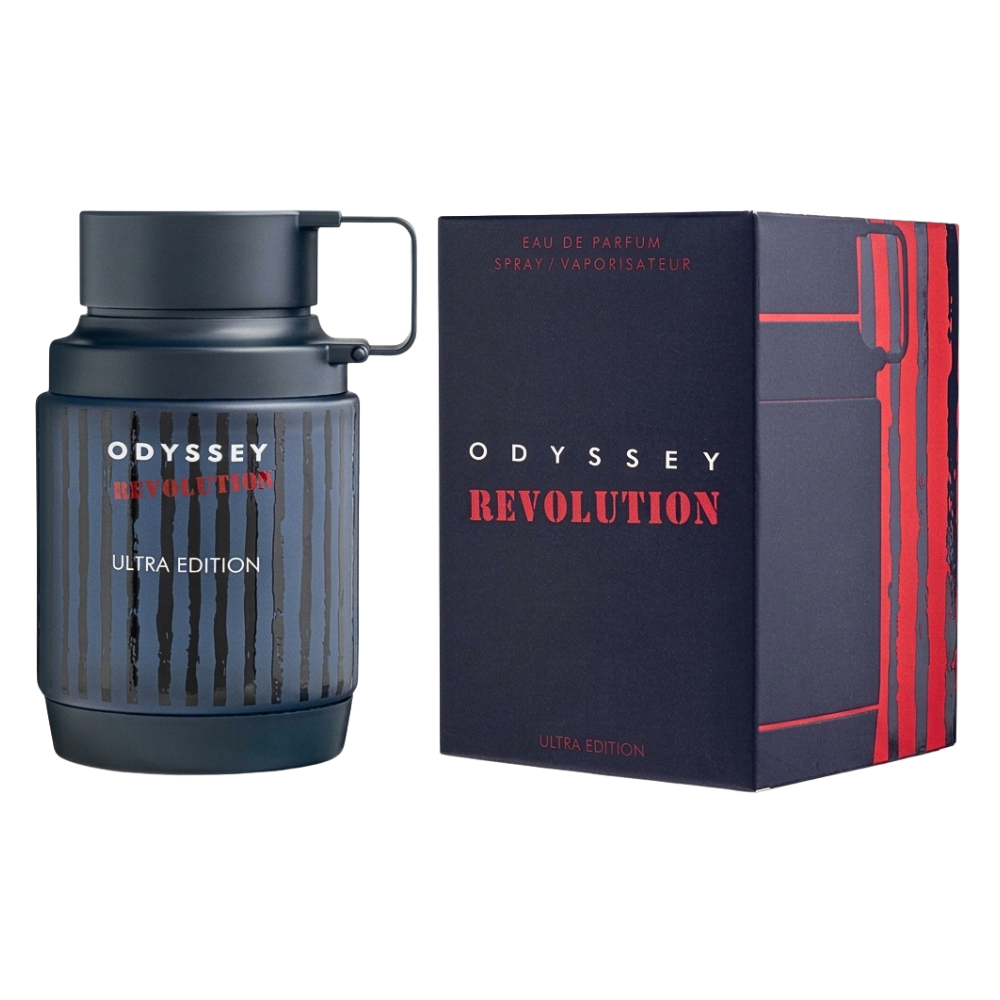 Frasco de Armaf Odyssey Revolution Ultra Edition Eau de Parfum 100 ml