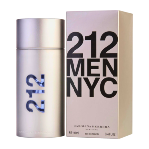 Frasco de Carolina Herrera 212 Men NYC Eau de Toilette 100 ml