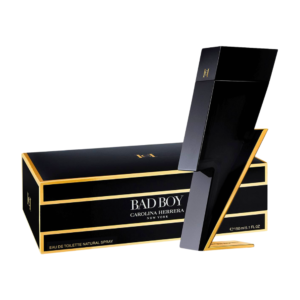 Frasco de Carolina Herrera Bad Boy Eau de Toilette 150 ml de tamaño grande