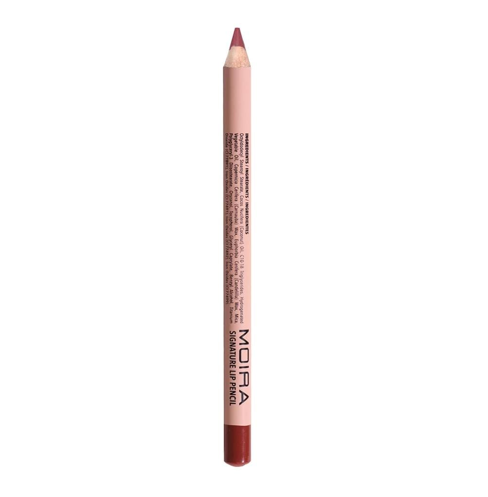 Lápiz delineador de labios Moira Signature en el tono 003 Posh Pink