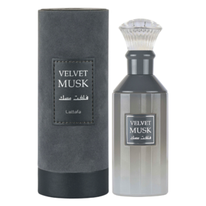 Frasco de Lattafa Velvet Musk Eau de Parfum 100 ml