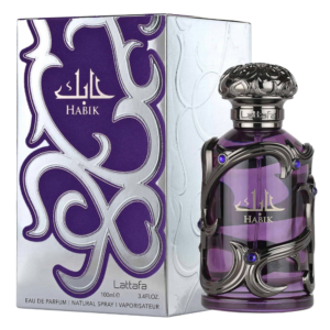 Frasco de Lattafa Habik Eau de Parfum 100 ml