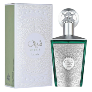 Frasco de Lattafa Sherif Eau de Parfum 100 ml