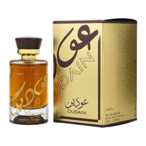 Frasco de Lattafa Oudain Eau de Parfum 100 ml