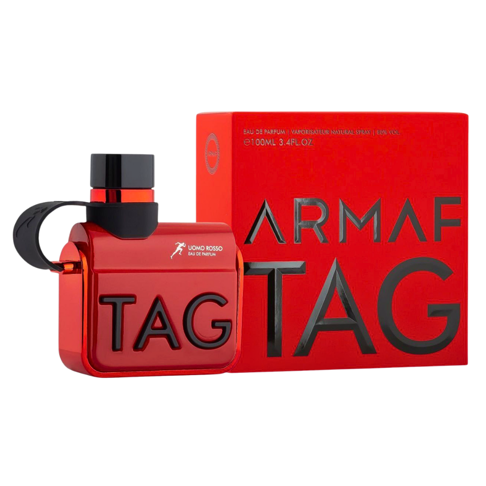 Frasco de Armaf Tag Him Uomo Rosso Eau de Parfum 100 ml