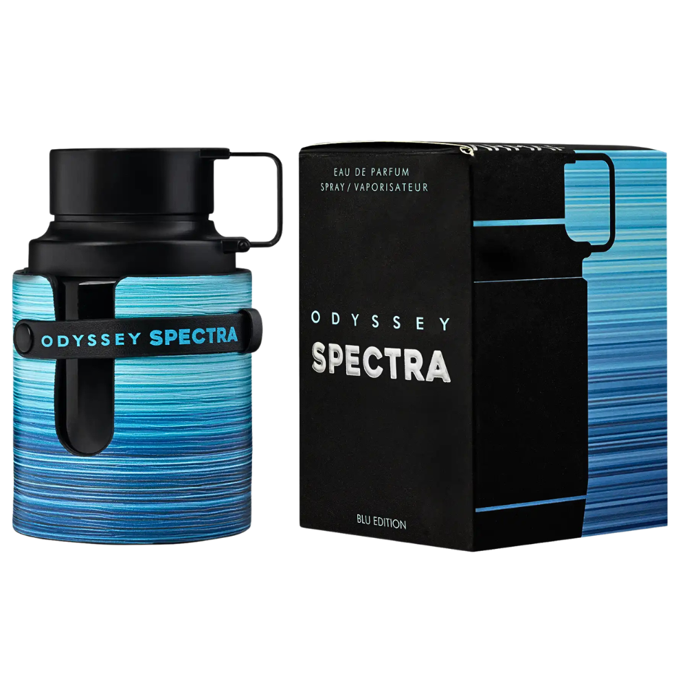 Frasco de Armaf Odyssey Spectra Bleu Edition Eau de Parfum 100 ml