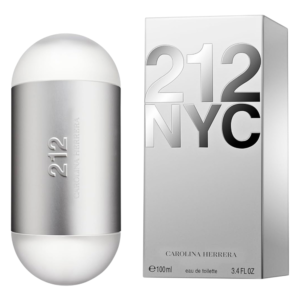 Frasco de Carolina Herrera 212 NYC For Women Eau de Toilette 100 ml