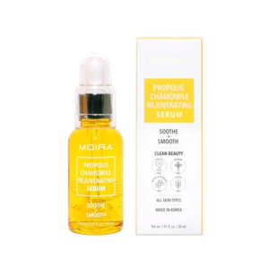 Frasco del sérum facial Moira Propolis Chamomile