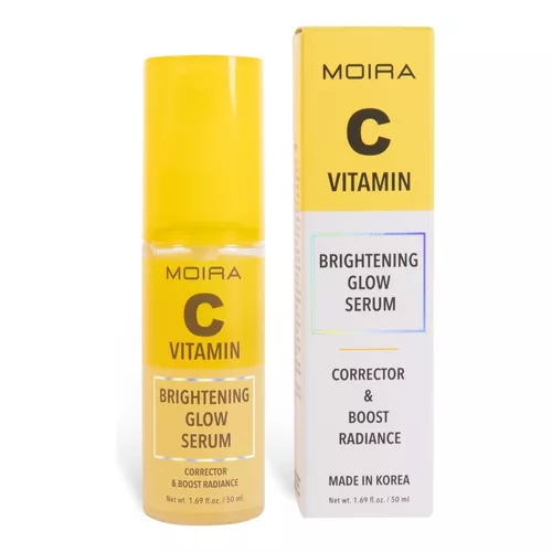 Frasco del sérum iluminador Moira con vitamina C