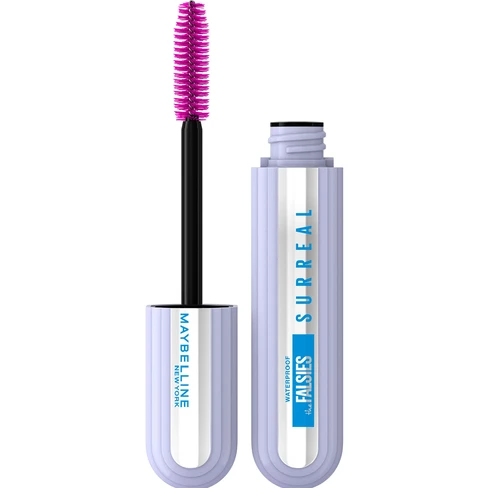 Envase de la máscara Maybelline The Falsies Surreal 165 Meta Black