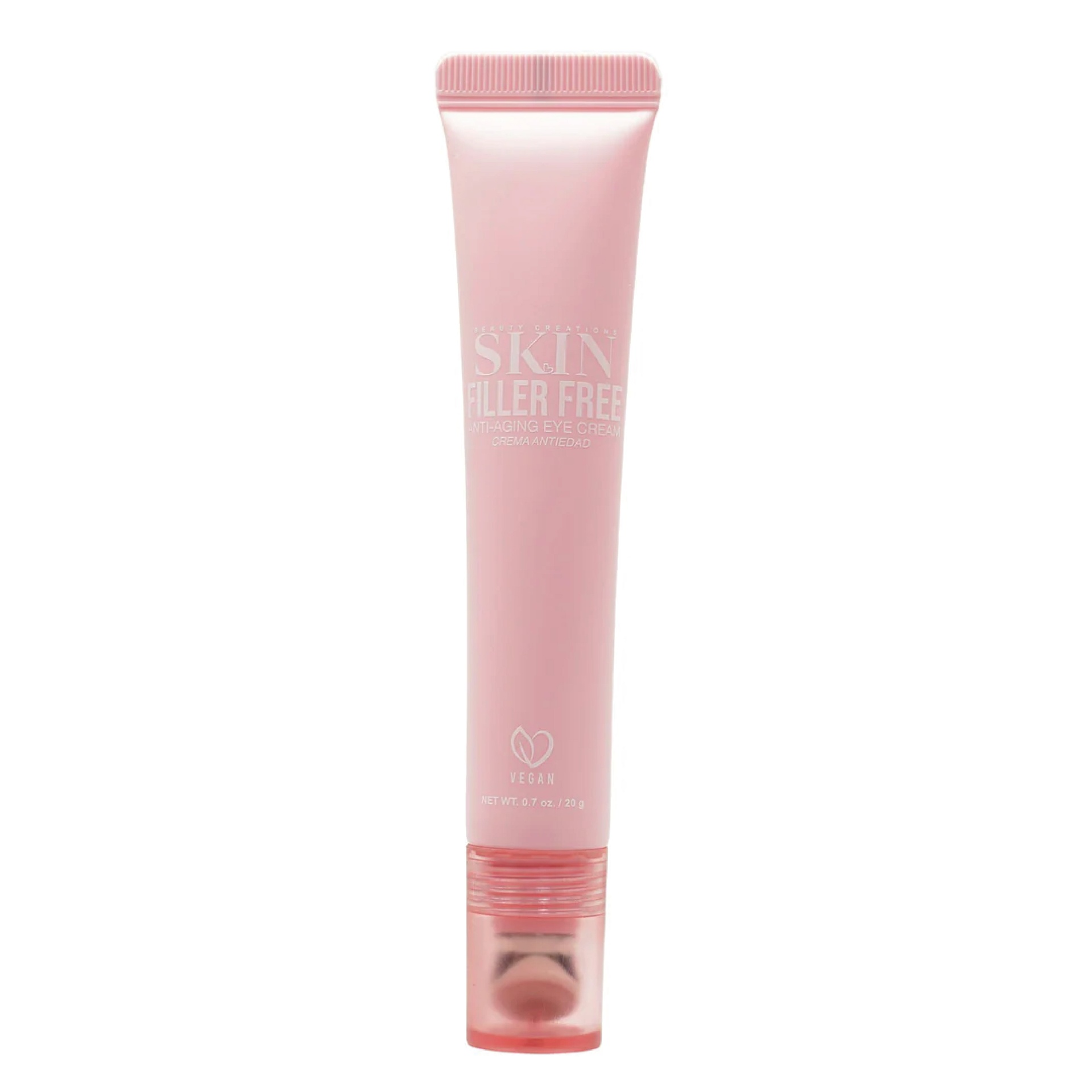 Envase de la crema de contorno de ojos Beauty Creations Skin