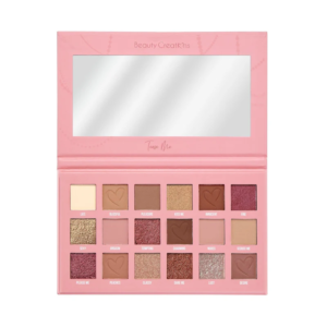 Paleta de sombras Beauty Creations Tease Me abierta